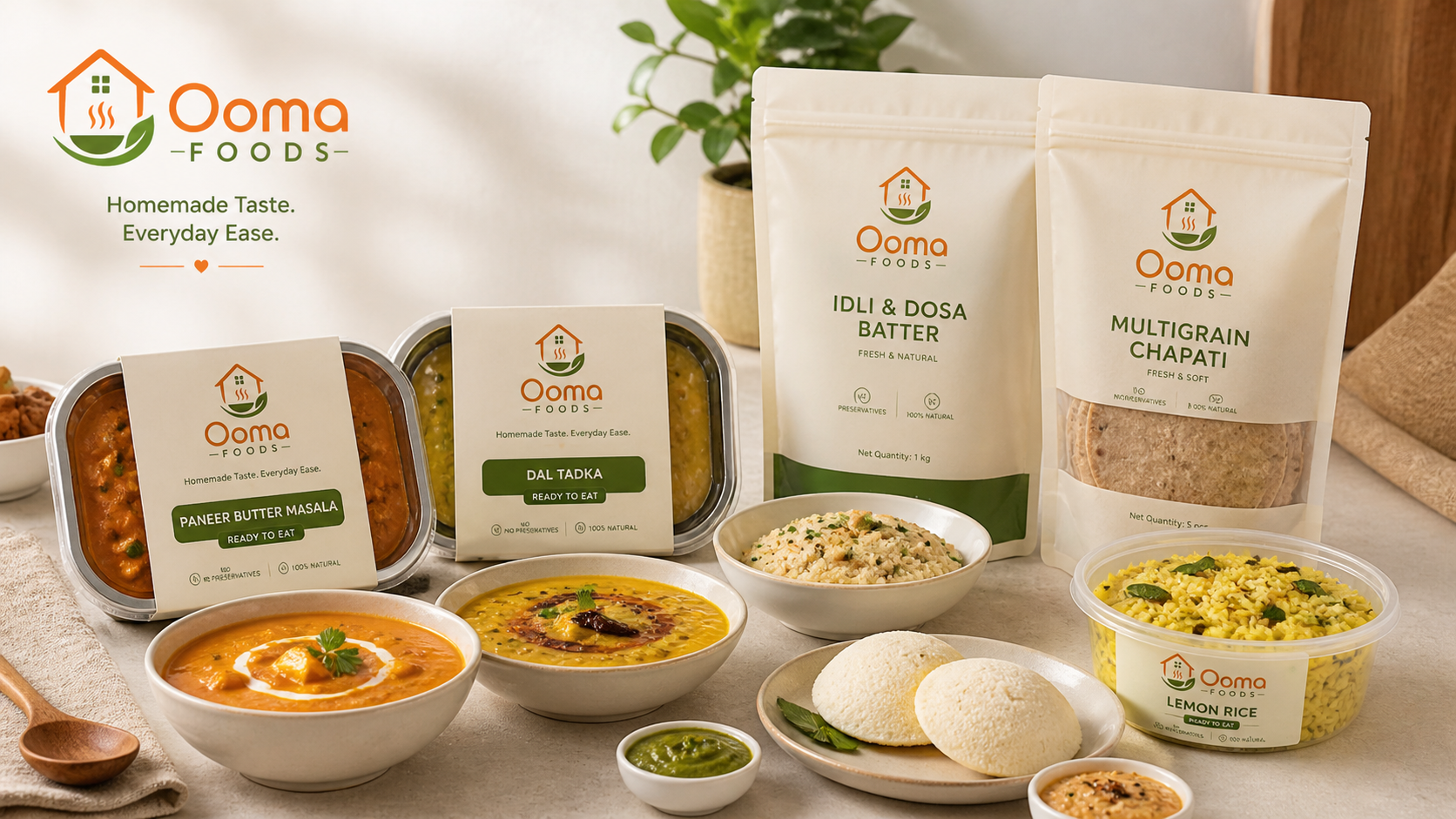 Ooma Foods homemade meals simplified